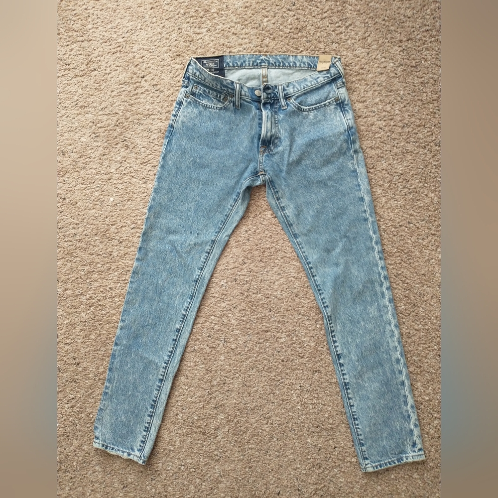 Abercrombie & Fitch Felix Super Skinny Stretch Denim Jeans